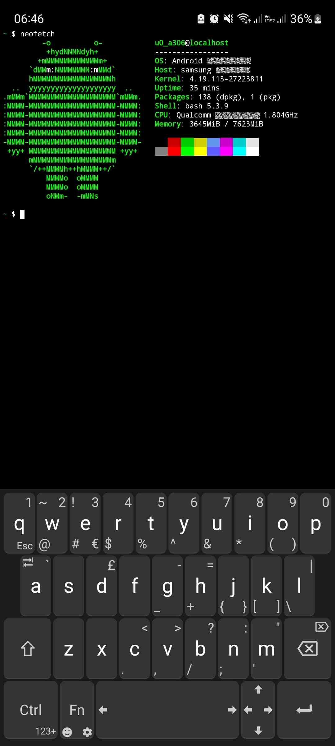 termux terminal|10x30